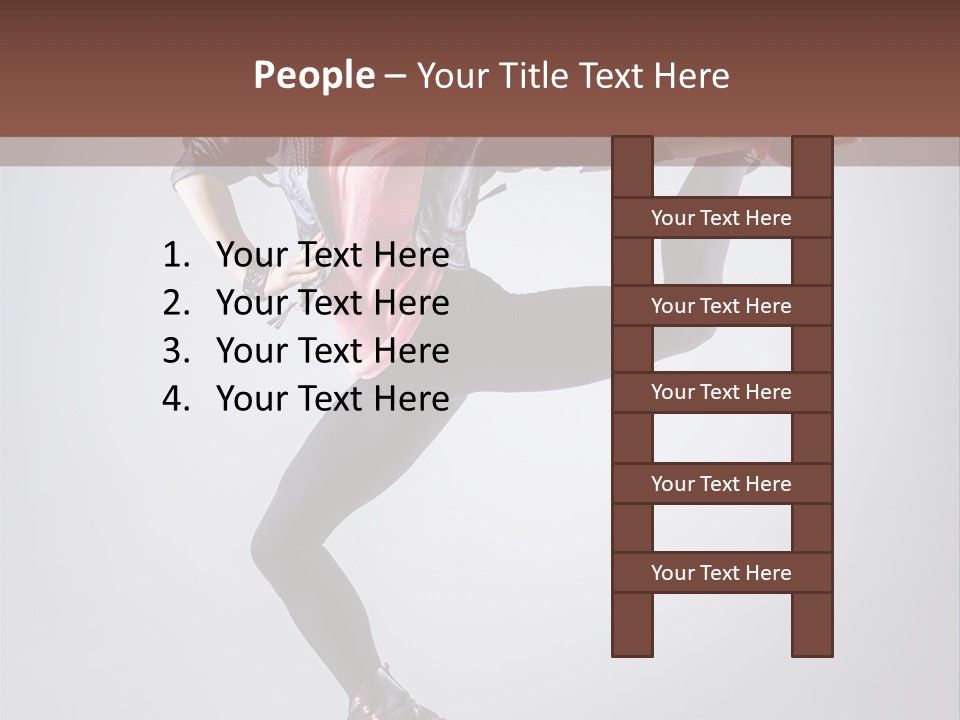 Exercise Dance Flexibility PowerPoint Template