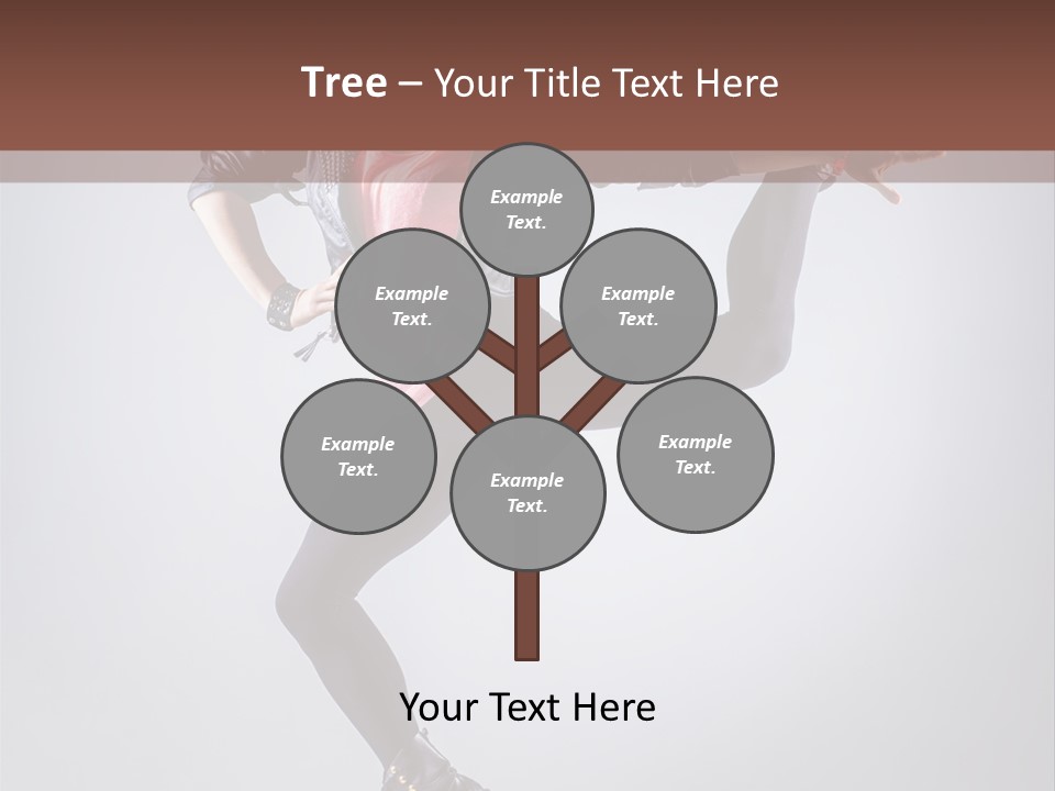 Exercise Dance Flexibility PowerPoint Template