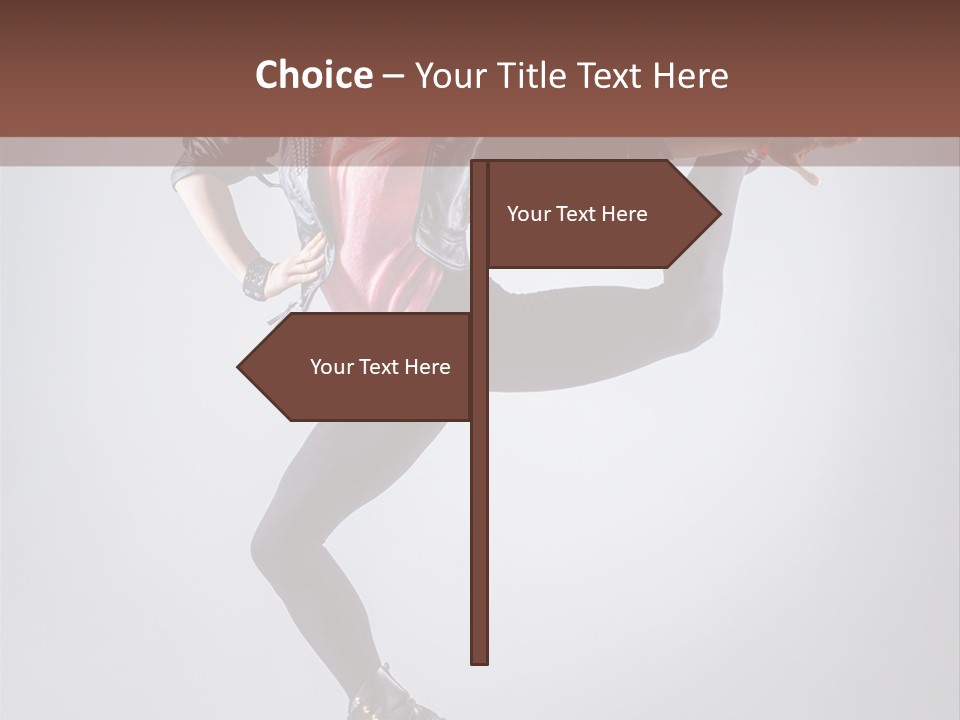 Exercise Dance Flexibility PowerPoint Template