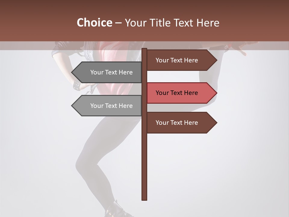 Exercise Dance Flexibility PowerPoint Template