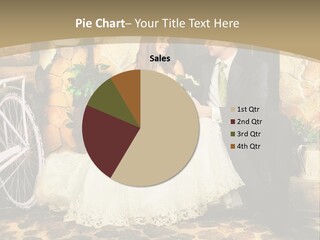 Married Dress Lady PowerPoint Template