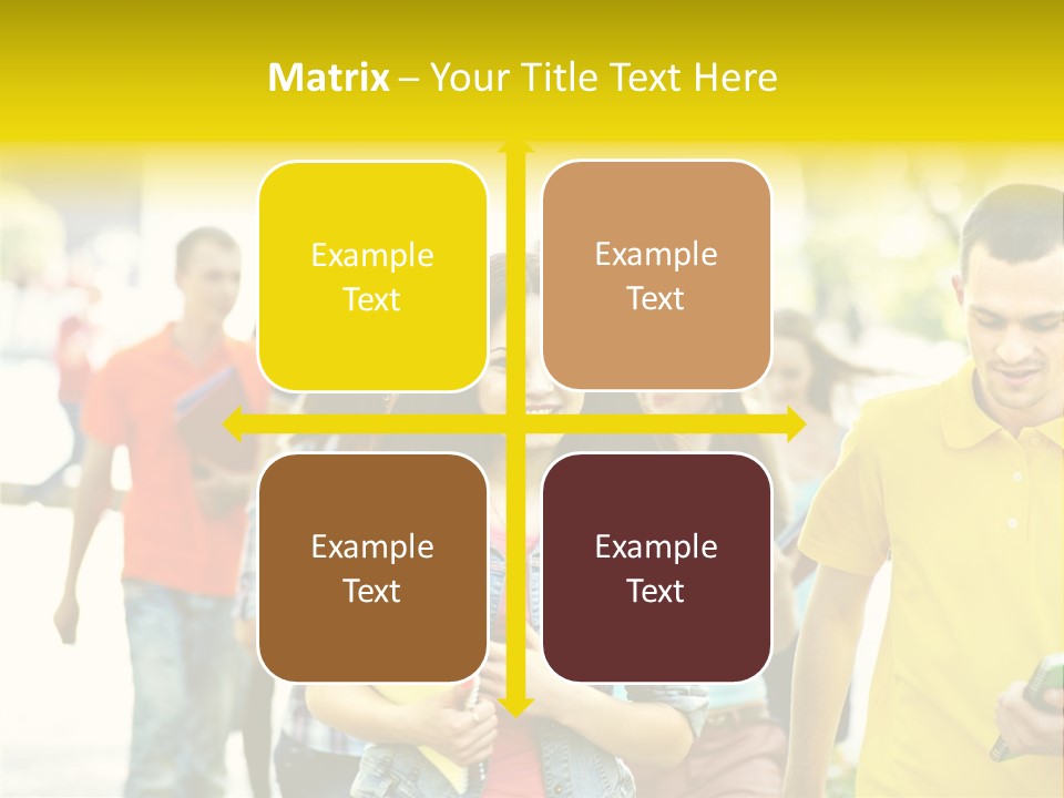 Adult Study Student PowerPoint Template