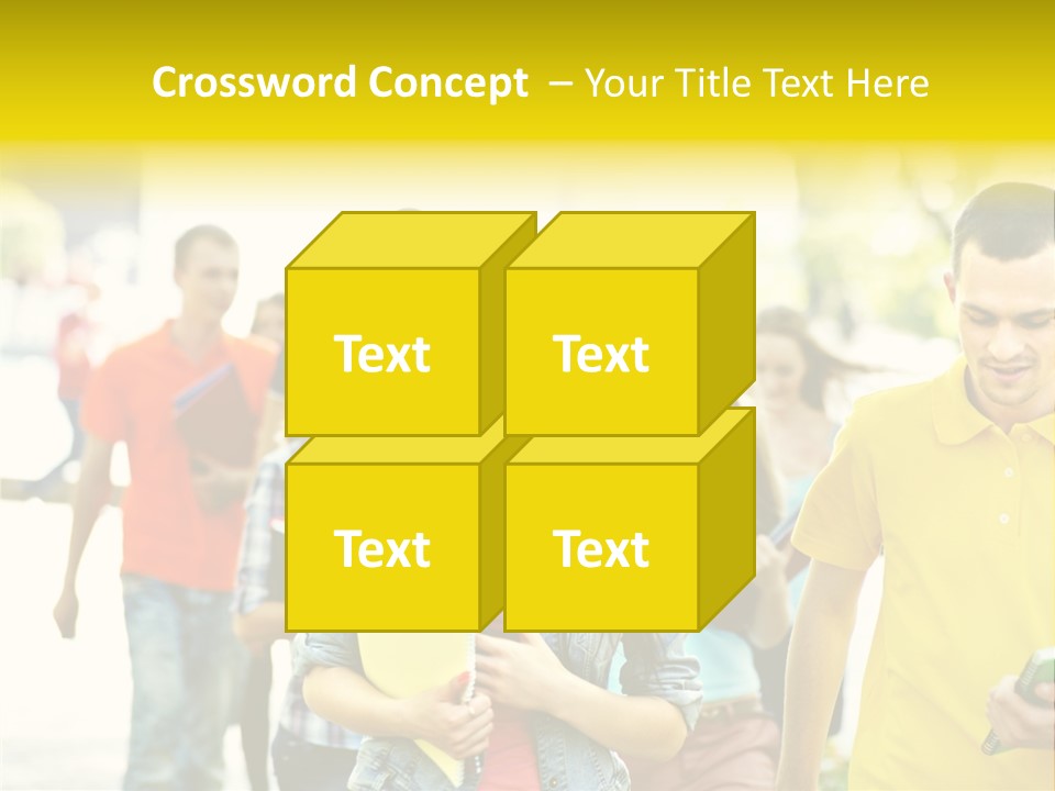 Adult Study Student PowerPoint Template