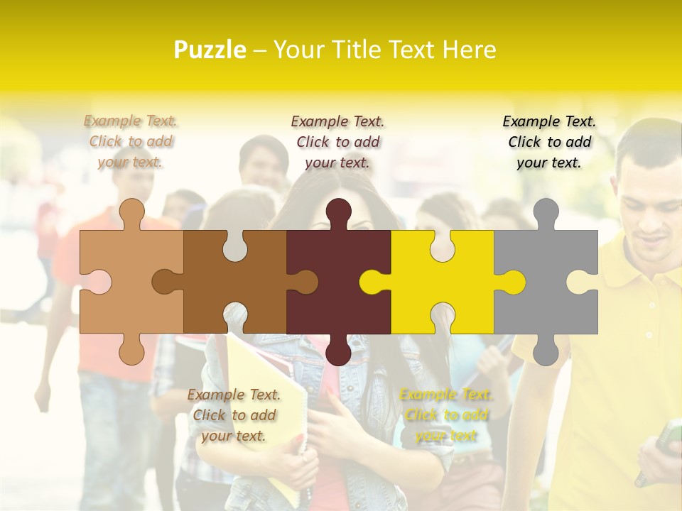 Adult Study Student PowerPoint Template