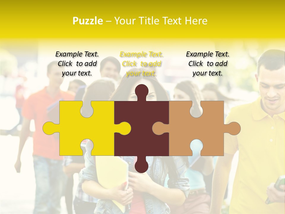 Adult Study Student PowerPoint Template