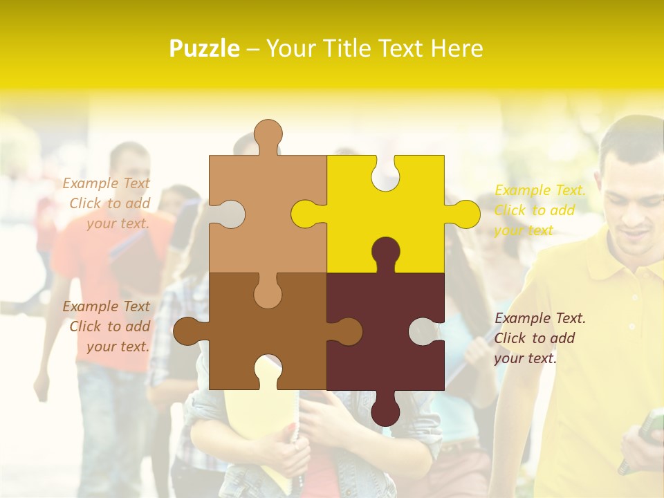 Adult Study Student PowerPoint Template