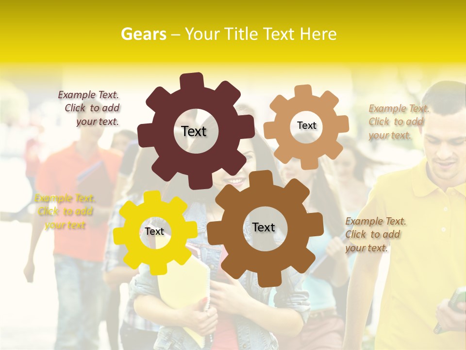 Adult Study Student PowerPoint Template