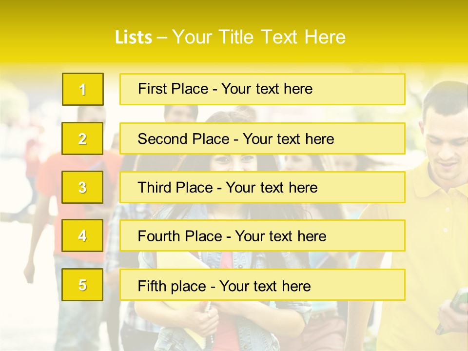 Adult Study Student PowerPoint Template