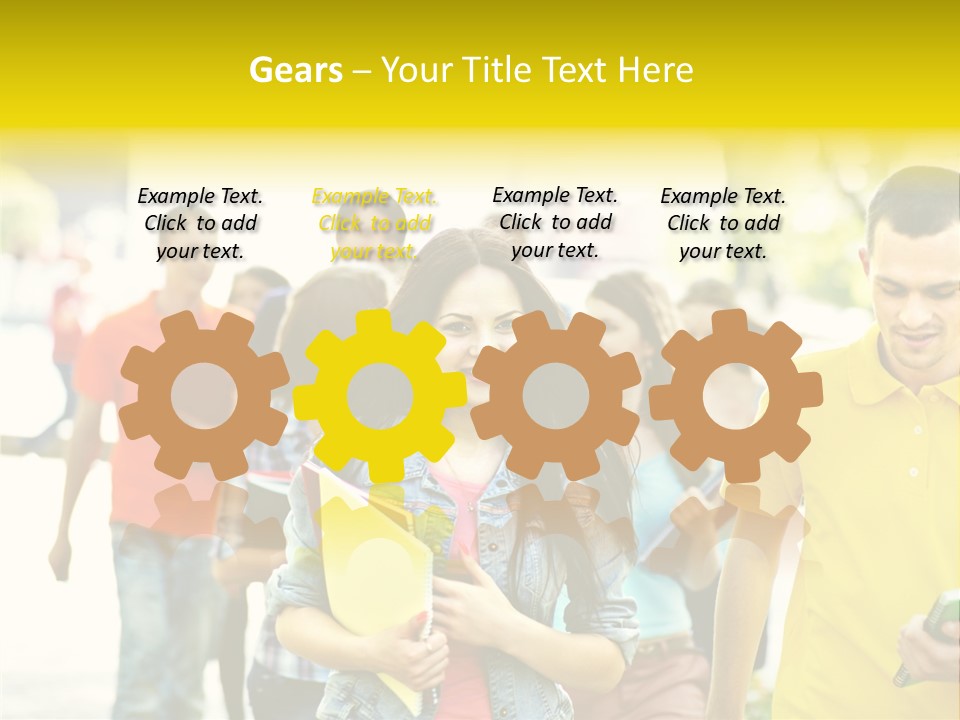 Adult Study Student PowerPoint Template