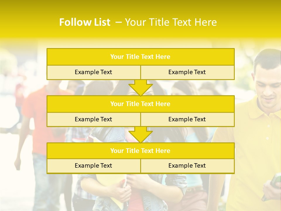 Adult Study Student PowerPoint Template
