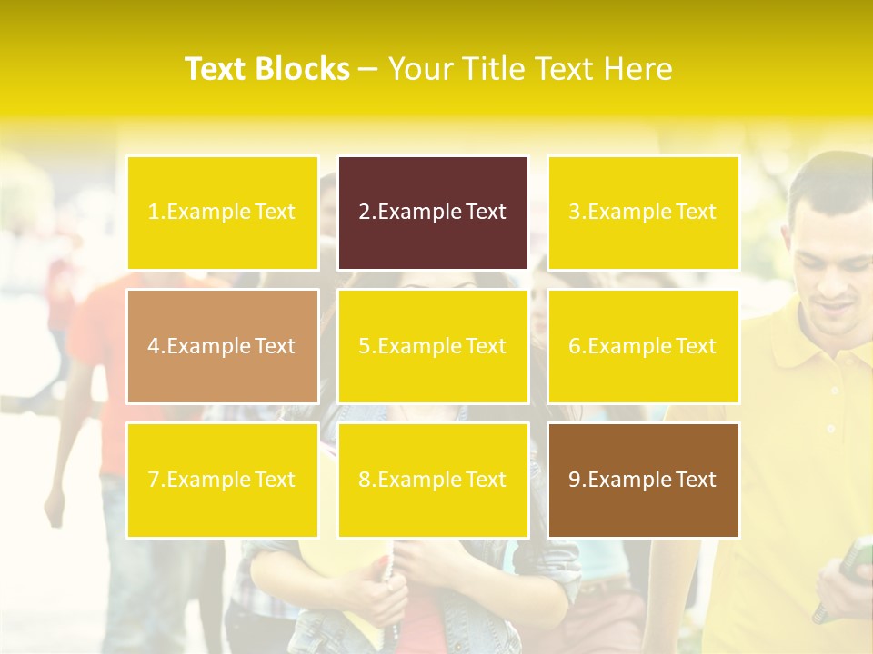 Adult Study Student PowerPoint Template