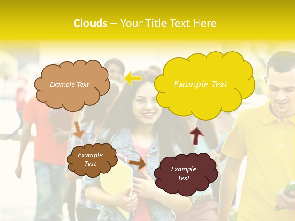 Adult Study Student PowerPoint Template