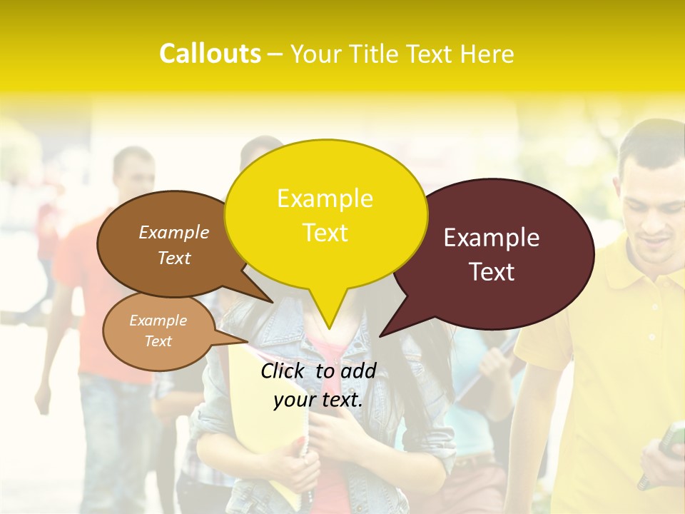 Adult Study Student PowerPoint Template