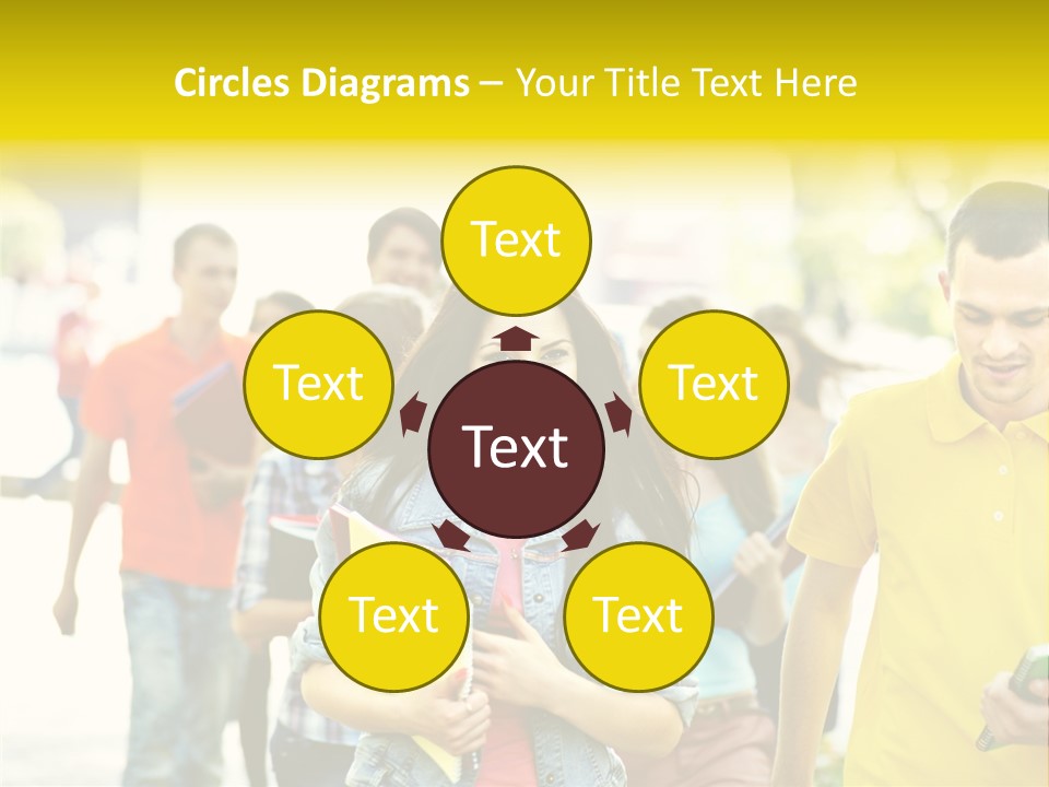 Adult Study Student PowerPoint Template