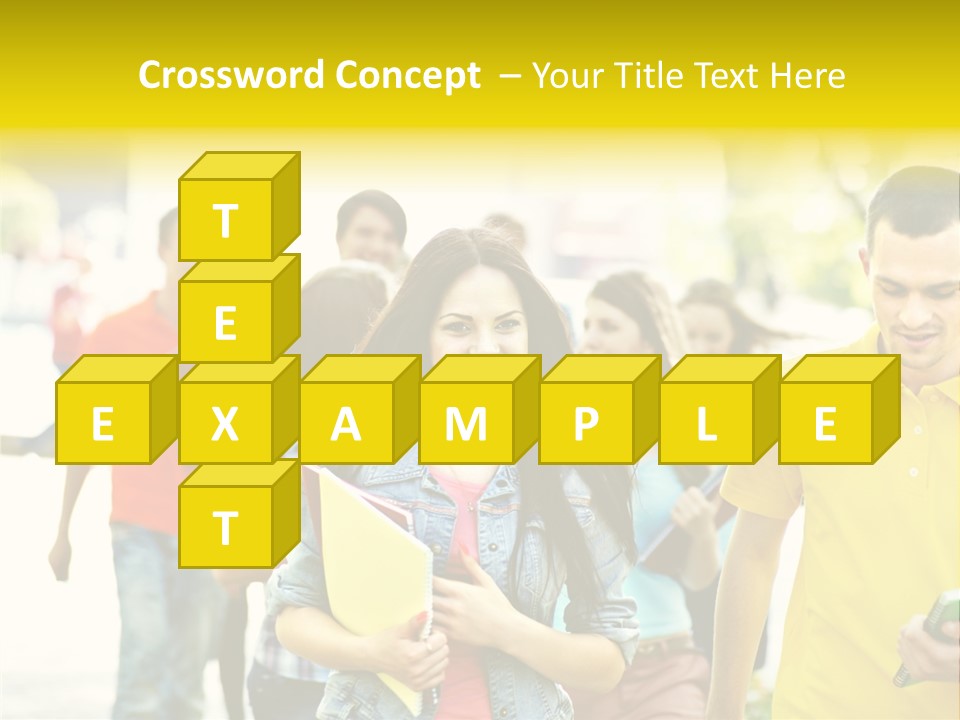 Adult Study Student PowerPoint Template