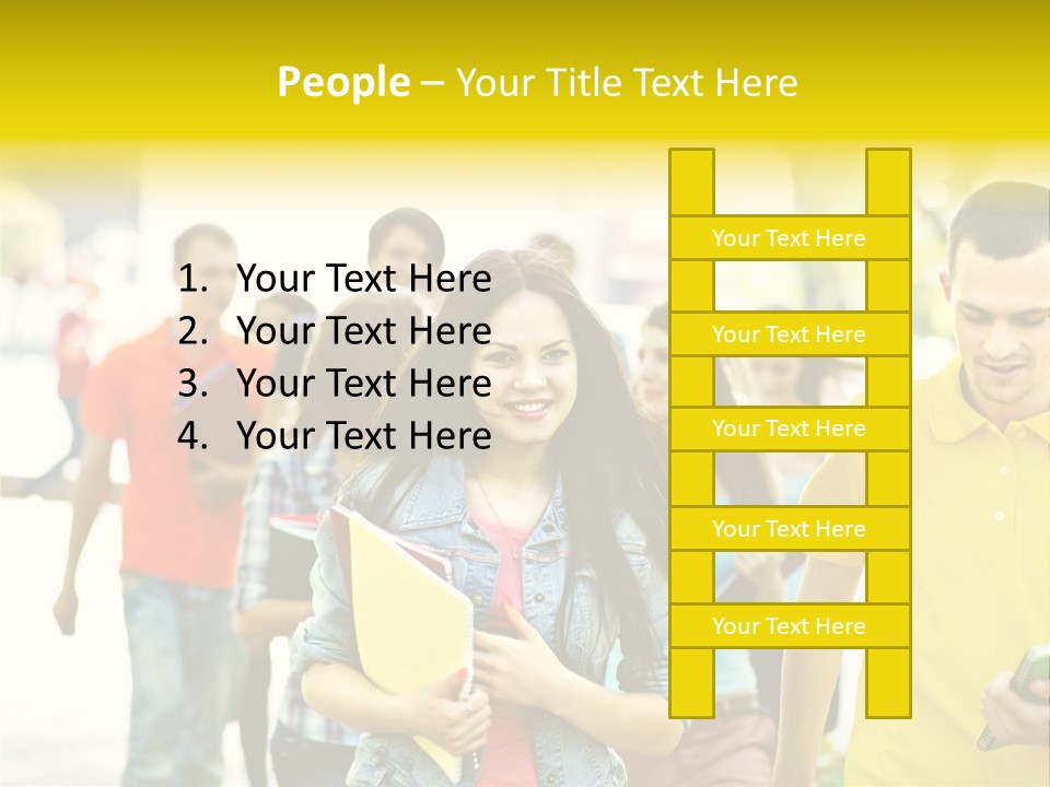 Adult Study Student PowerPoint Template