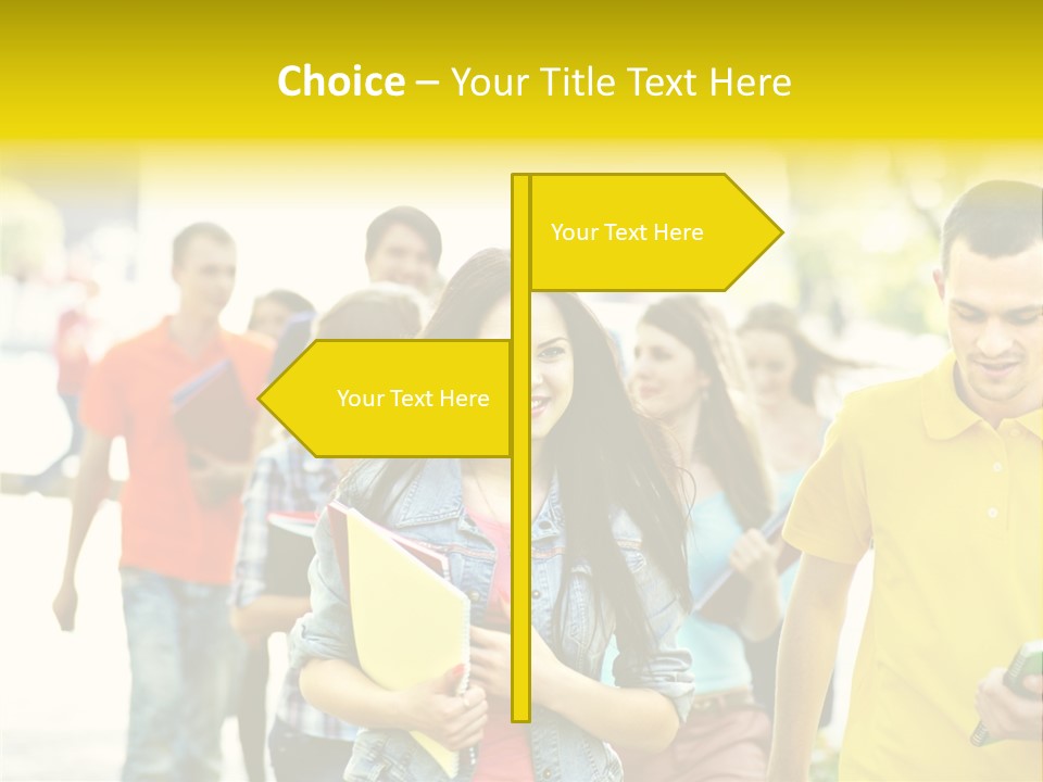 Adult Study Student PowerPoint Template