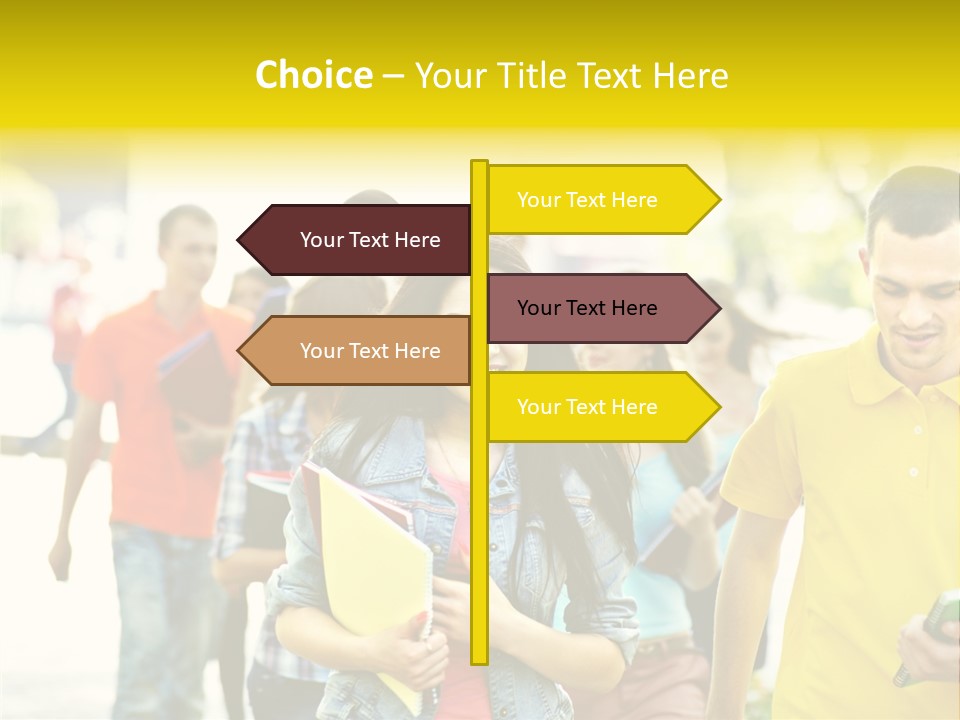 Adult Study Student PowerPoint Template