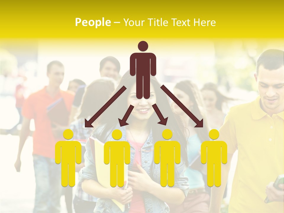 Adult Study Student PowerPoint Template