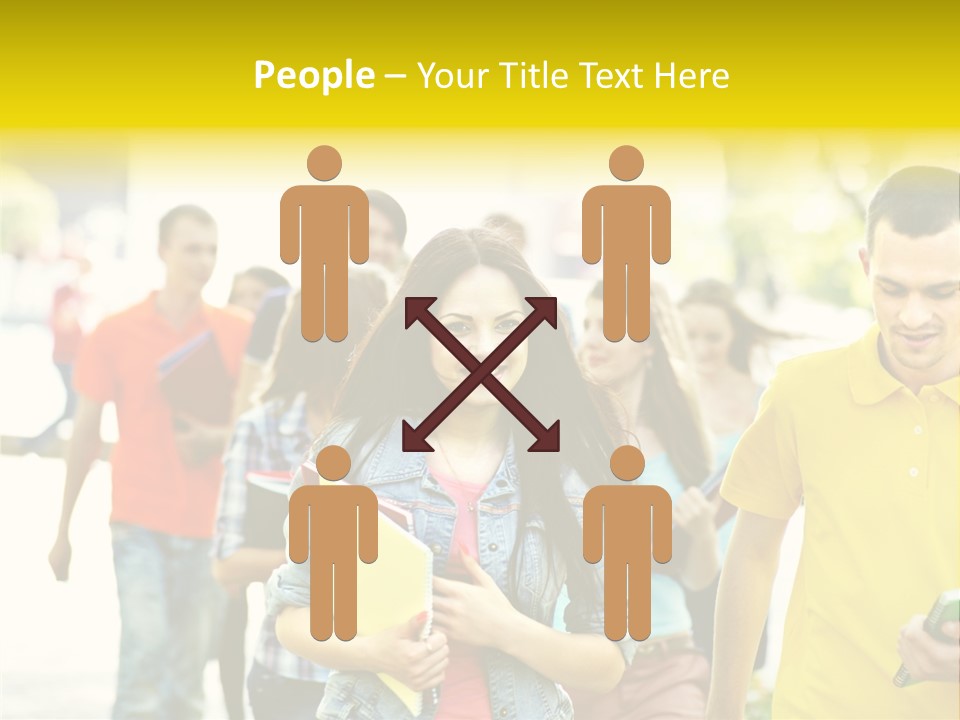 Adult Study Student PowerPoint Template