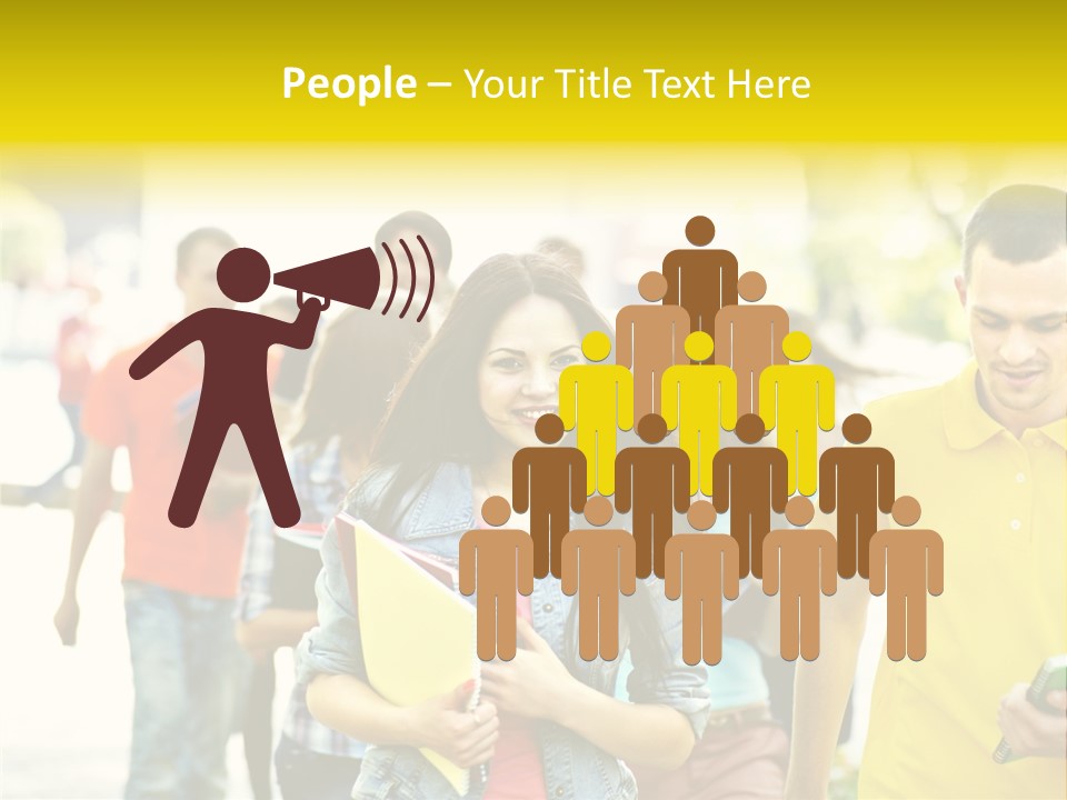 Adult Study Student PowerPoint Template