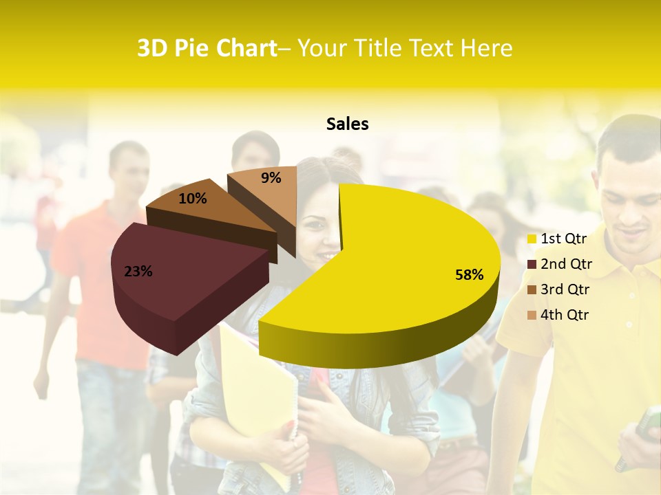 Adult Study Student PowerPoint Template
