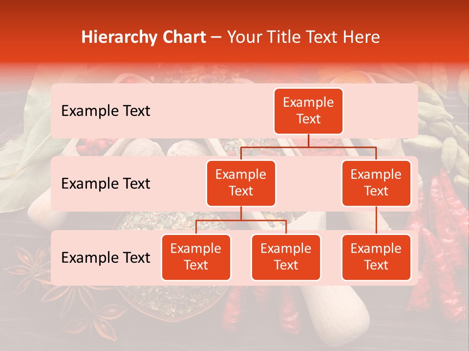 Turmeric Assortment Seasoning PowerPoint Template