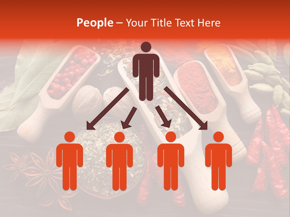 Turmeric Assortment Seasoning PowerPoint Template