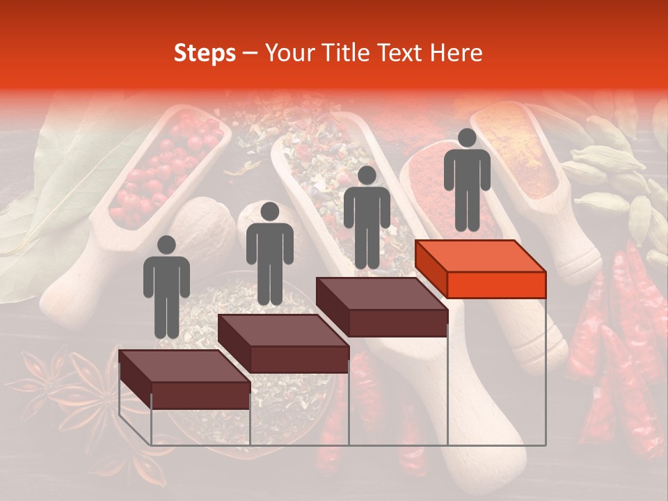 Turmeric Assortment Seasoning PowerPoint Template