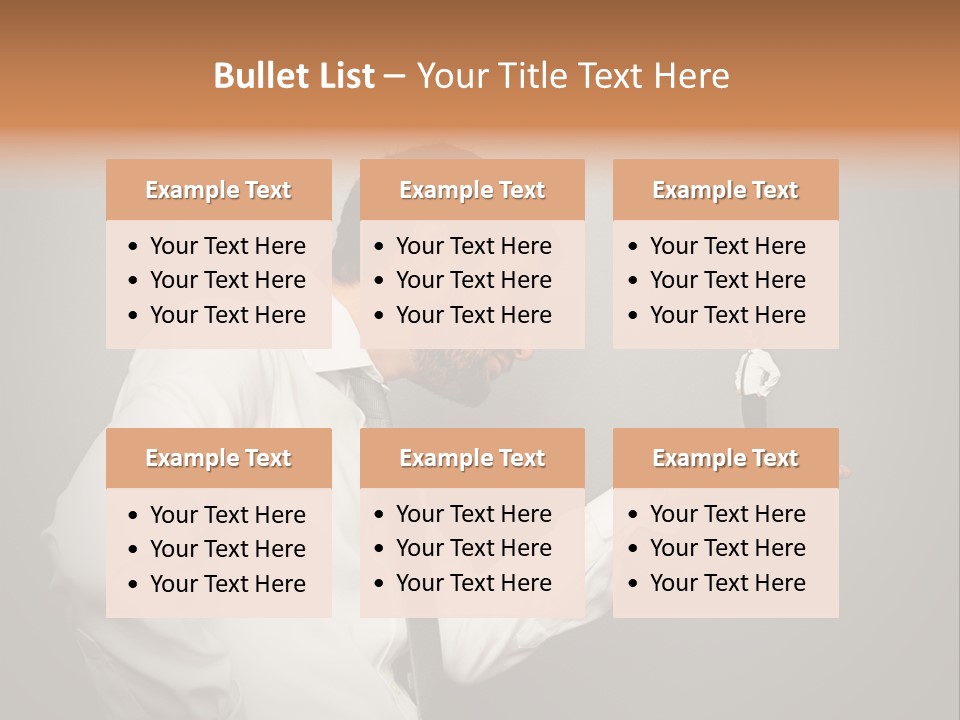 Dark Big Consider PowerPoint Template