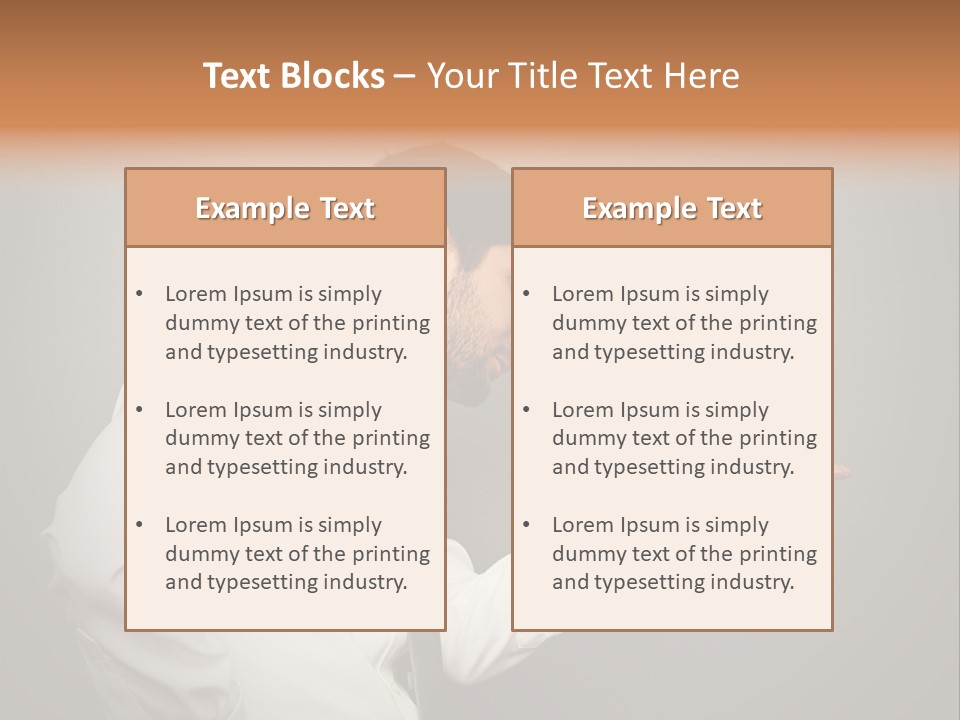 Dark Big Consider PowerPoint Template