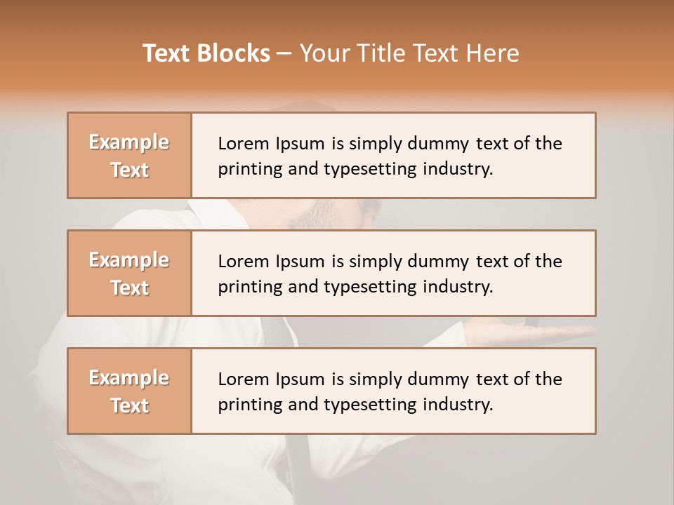 Dark Big Consider PowerPoint Template