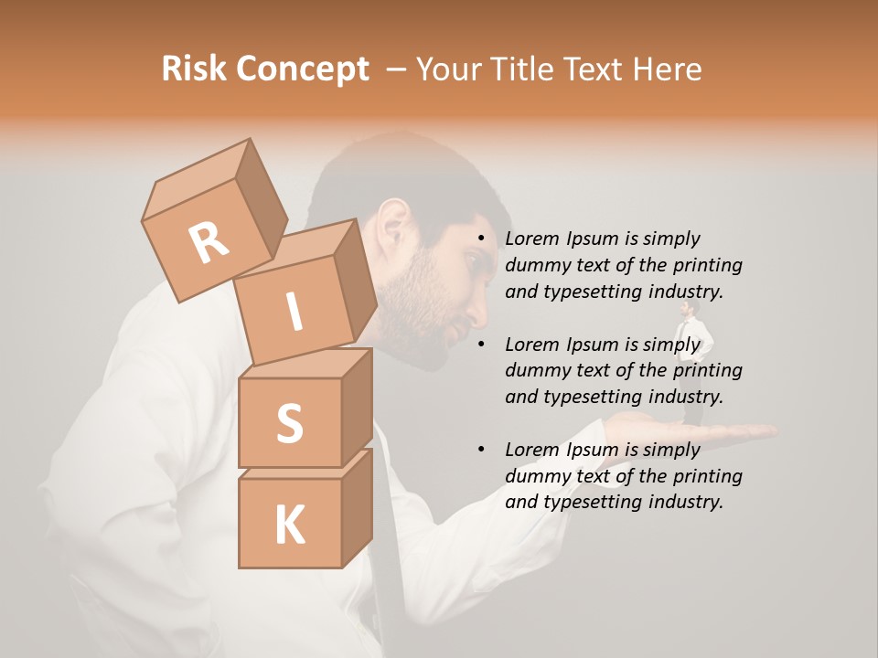 Dark Big Consider PowerPoint Template