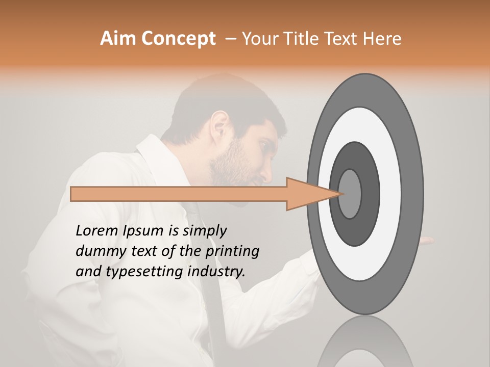Dark Big Consider PowerPoint Template