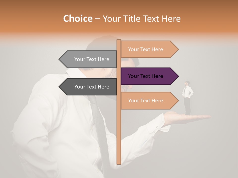 Dark Big Consider PowerPoint Template