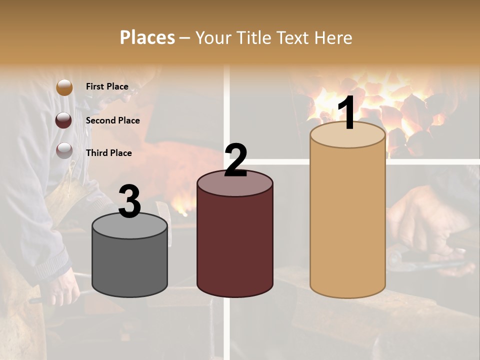 Flame Workwear People PowerPoint Template