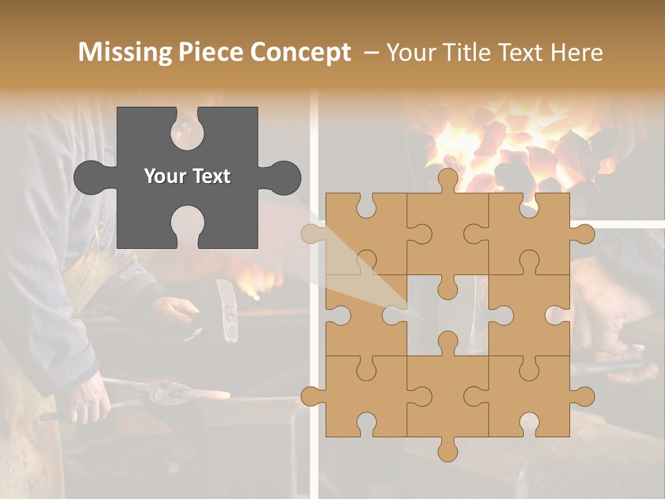 Flame Workwear People PowerPoint Template