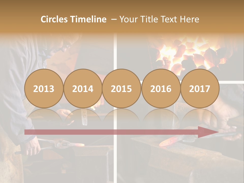 Flame Workwear People PowerPoint Template