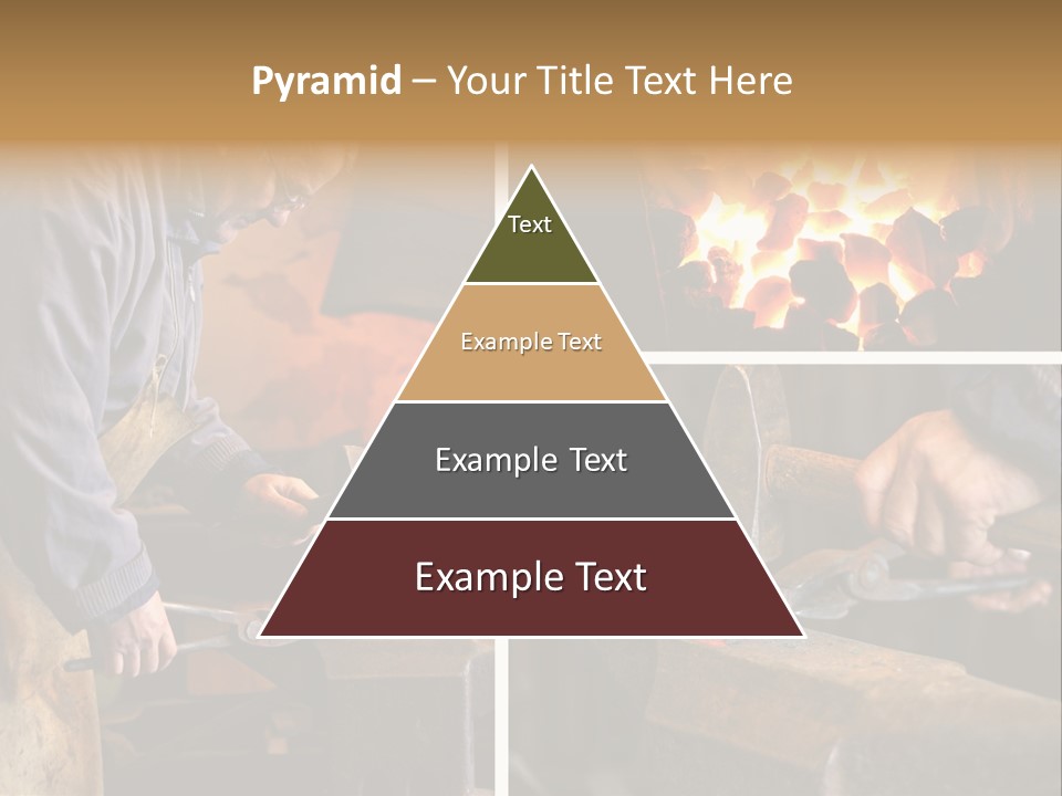 Flame Workwear People PowerPoint Template