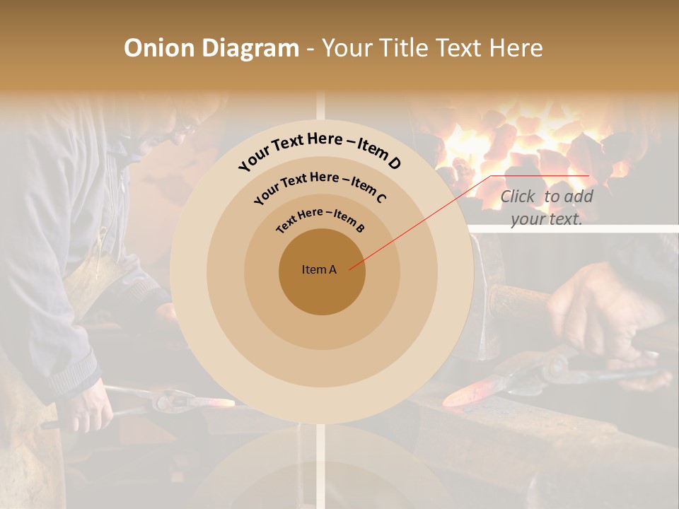 Flame Workwear People PowerPoint Template