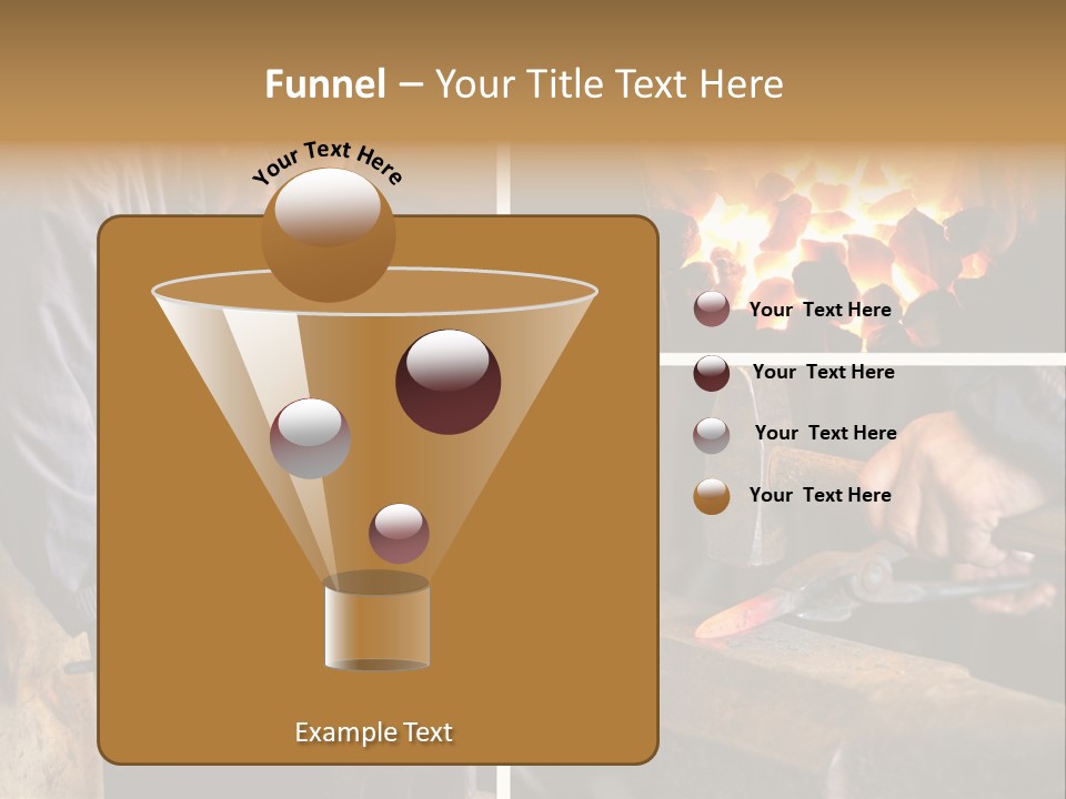 Flame Workwear People PowerPoint Template