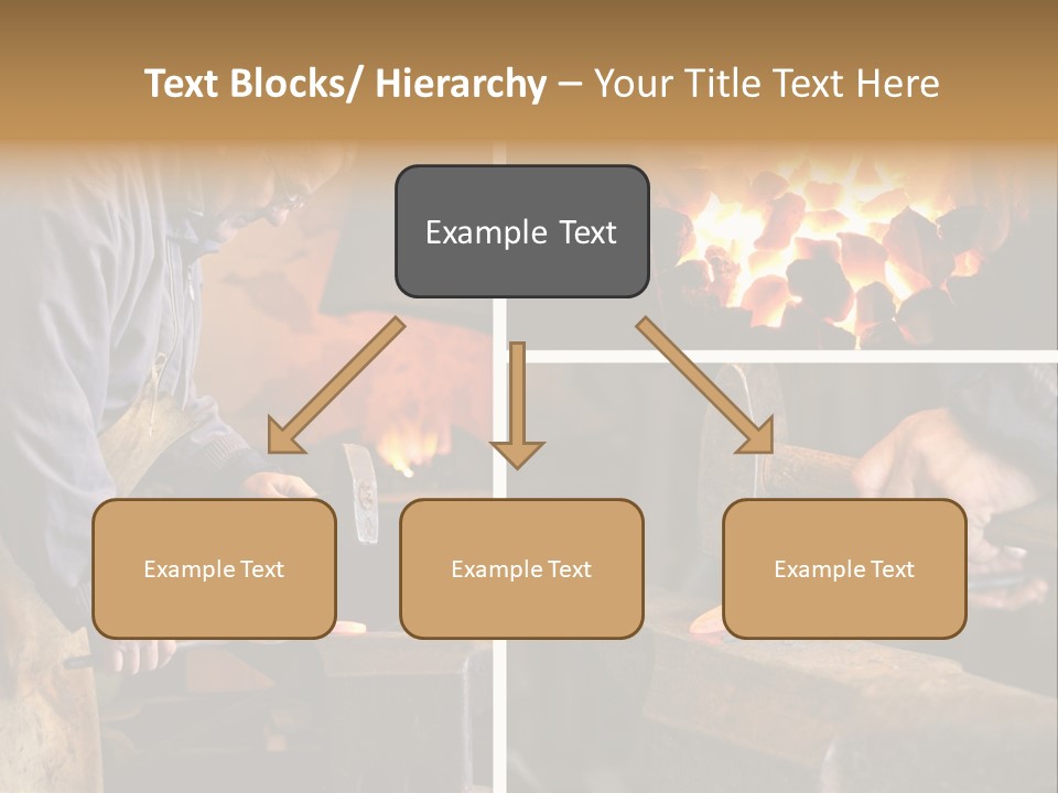 Flame Workwear People PowerPoint Template