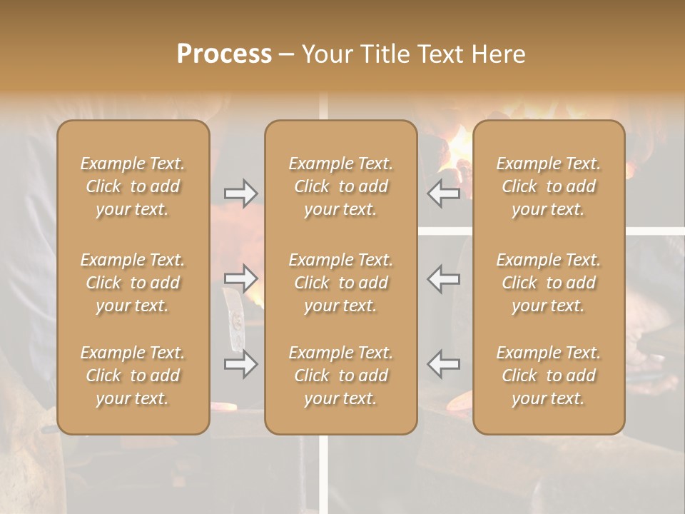 Flame Workwear People PowerPoint Template