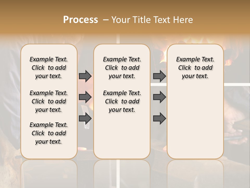Flame Workwear People PowerPoint Template