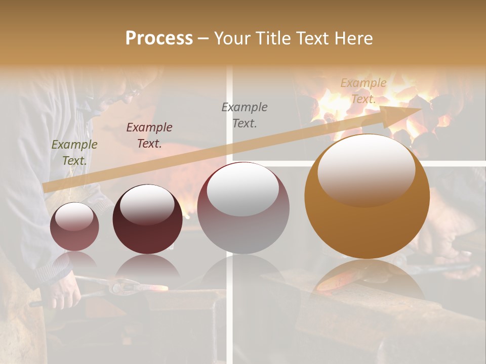 Flame Workwear People PowerPoint Template