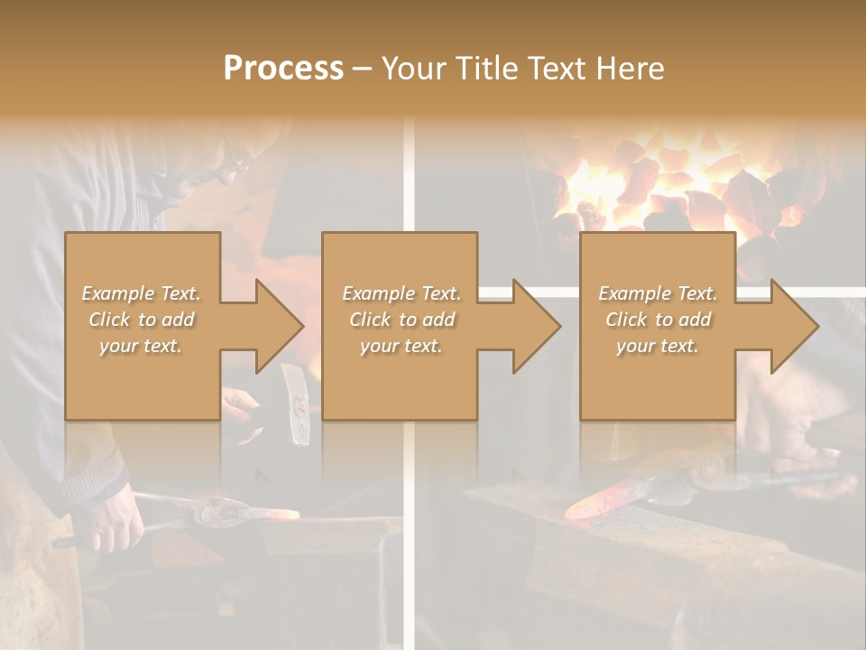 Flame Workwear People PowerPoint Template