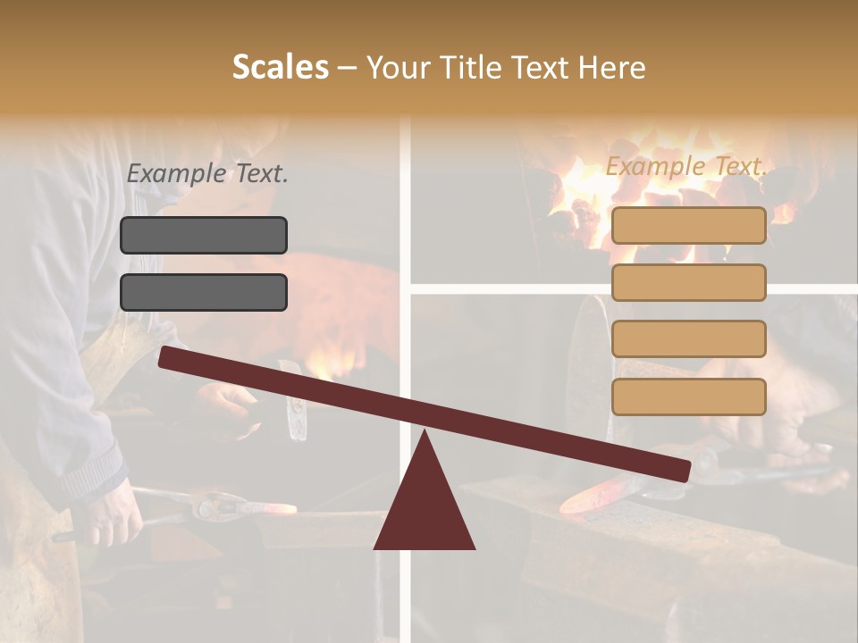 Flame Workwear People PowerPoint Template