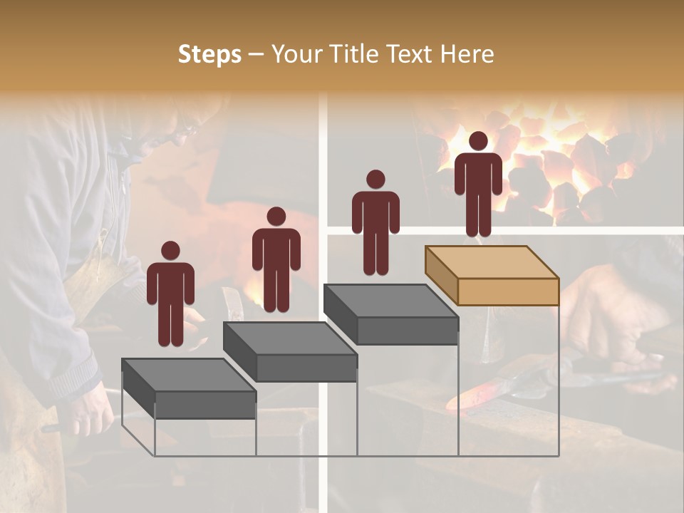 Flame Workwear People PowerPoint Template