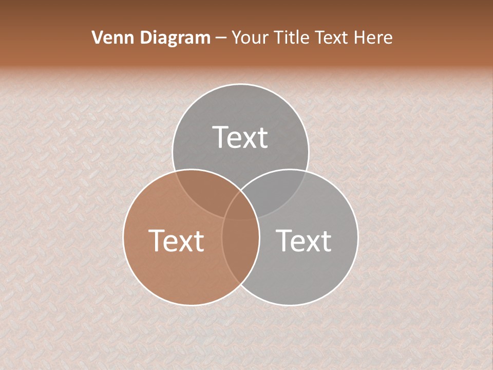 Scratched Iron Background PowerPoint Template