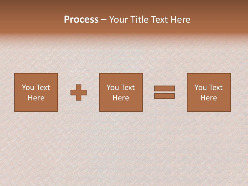 Scratched Iron Background PowerPoint Template